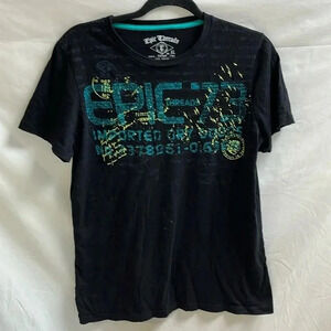 Epic thread men’s/women’s size, large, graphic, black, short sleeve T-shirt